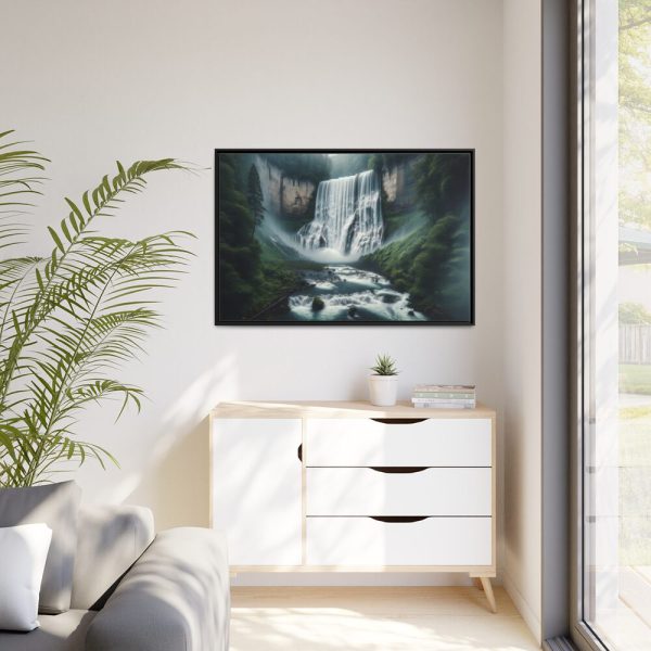 88289-308.jpg Large Waterfall II Framed Canvas