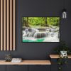 88289-319.jpg Waterfall in Nature Framed Canvas