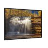 88289-325.jpg Waterfall in Autumn Framed Canvas