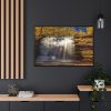 88289-329.jpg Waterfall in Autumn Framed Canvas