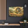 88289-339.jpg Mythological and Historical Elements to Depict Ancient Harvest Framed Canvas