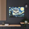 88289-34.jpg Zodiac Sign of Libra Framed Canvas