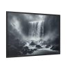 88289-340.jpg Waterfall on Rainy Day Framed Canvas