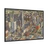 88289-355.jpg Recent Skyline View of Houston Framed Canvas
