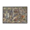 88289-356.jpg Recent Skyline View of Houston Framed Canvas
