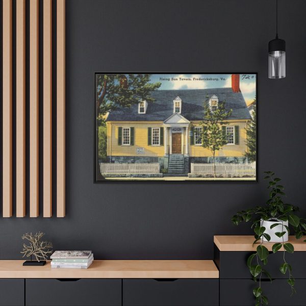 Rising Sun Tavern, Fredericksburg Framed Canvas