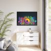 88289-378.jpg Speakers Equalizer Framed Canvas