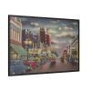 Nash Street at Night, Wilson Framed Canvas
