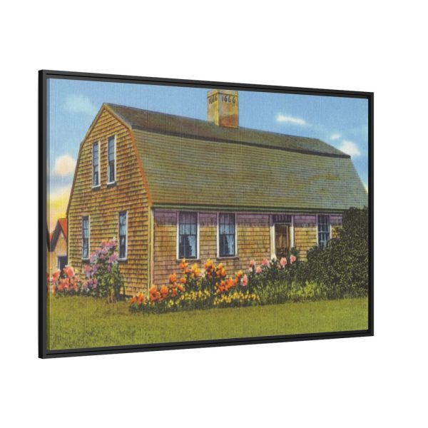 Alexander Standish House Framed Canvas