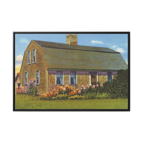 Alexander Standish House Framed Canvas
