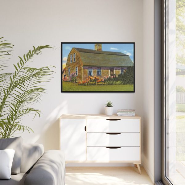 Alexander Standish House Framed Canvas