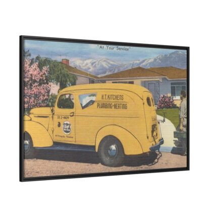 H.T. Kitchens Plumbing-Heating  Framed Canvas