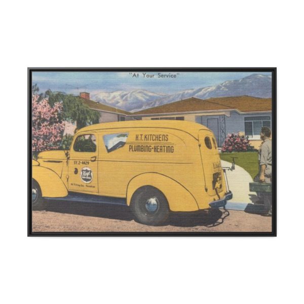 H.T. Kitchens Plumbing-Heating  Framed Canvas