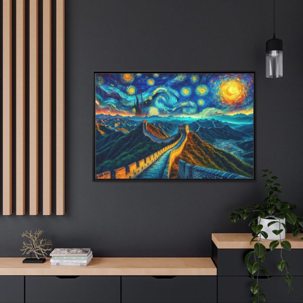 88289-4.jpg Great Wall of China Framed Canvas