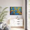 Pop Art People Laughing II Framed Canvas
