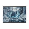 88289-426.jpg Frozen Waterfall During Winter Framed Canvas