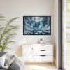 88289-428.jpg Frozen Waterfall During Winter Framed Canvas