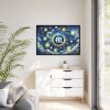 88289-43.jpg Zodiac Sign of Capricorn Framed Canvas