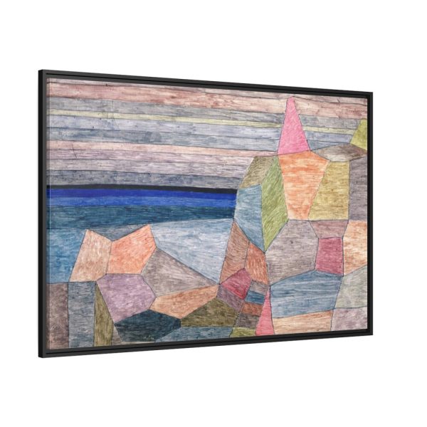 88289-465.jpg Promontorio Ph. (1933) by Paul Klee Framed Canvas