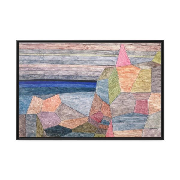 88289-466.jpg Promontorio Ph. (1933) by Paul Klee Framed Canvas