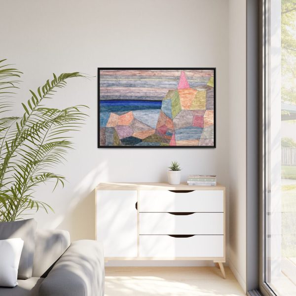 88289-468.jpg Promontorio Ph. (1933) by Paul Klee Framed Canvas