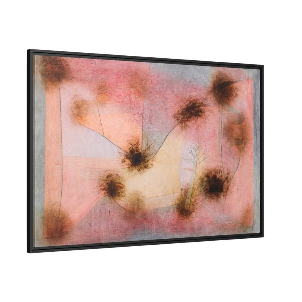 88289-475.jpg Hardy Plants (1934) by Paul Klee Framed Canvas