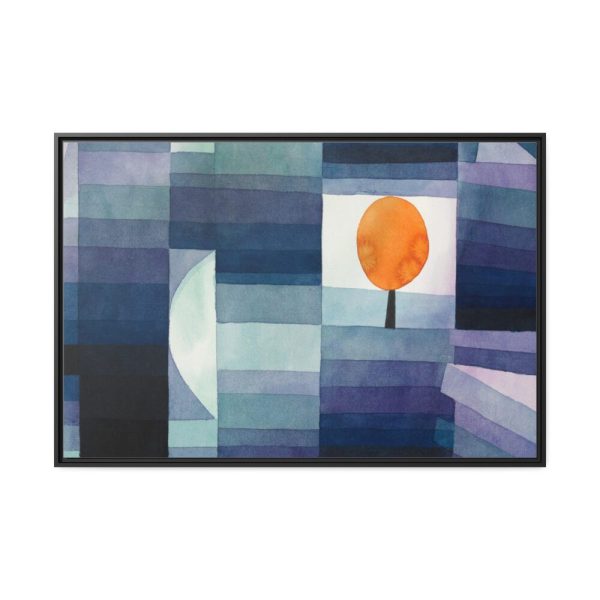 88289-486.jpg The Harbinger of Autumn (1922) by Paul Klee Framed Canvas