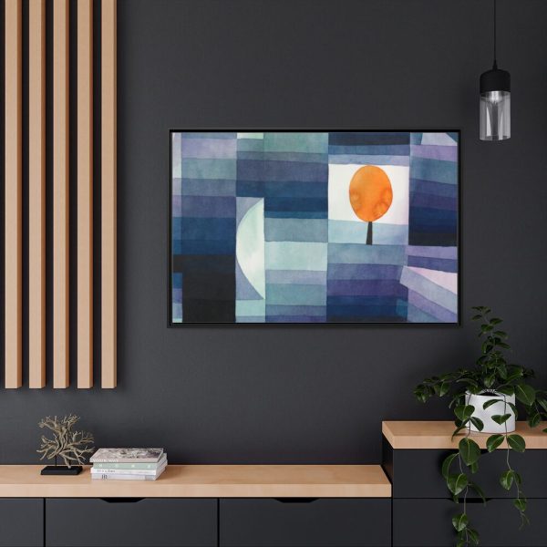 88289-489.jpg The Harbinger of Autumn (1922) by Paul Klee Framed Canvas