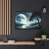 88289-49.jpg Serene Night Landscape Framed Canvas