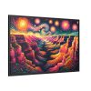 88289-5.jpg Grand Canyon Under Starry Night Framed Canvas