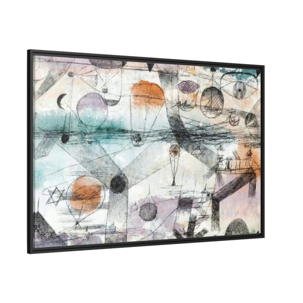 88289-510.jpg In the Realm of Air (1917) by Paul Klee Framed Canvas