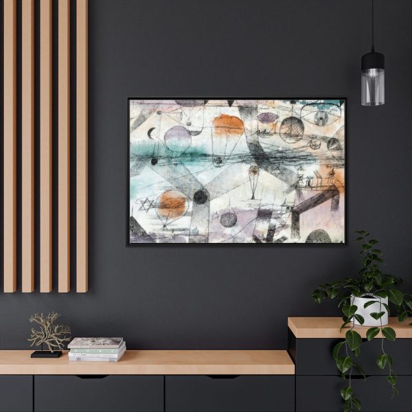 88289-514.jpg In the Realm of Air (1917) by Paul Klee Framed Canvas