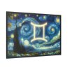 88289-65.jpg Zodiac Sign of Gemini Framed Canvas