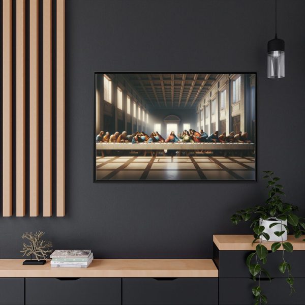 88289-74.jpg Composition Inspired by Leonardo da Vinci's The Last Supper Framed Canvas
