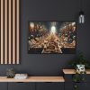 88289-84.jpg People From Diverse Cultural Backgrounds Framed Canvas