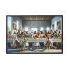 88289-86.jpg Modern Interpretation of Leonardo da Vinci's The Last Supper Framed Canvas