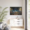 Characters From Sci-Fi and Fantasy Framed Canvas