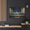 Characters From Sci-Fi and Fantasy Framed Canvas