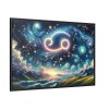 Zodiac Sign of Cancer Framed Canvas