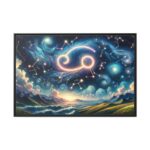 Zodiac Sign of Cancer Framed Canvas - Image 2