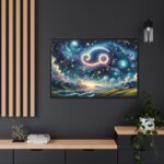 Zodiac Sign of Cancer Framed Canvas - Image 5