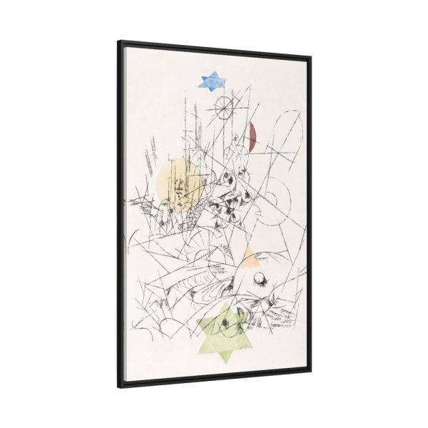 88299-110.jpg Hope and Destruction (1916) by Paul Klee Framed Canvas