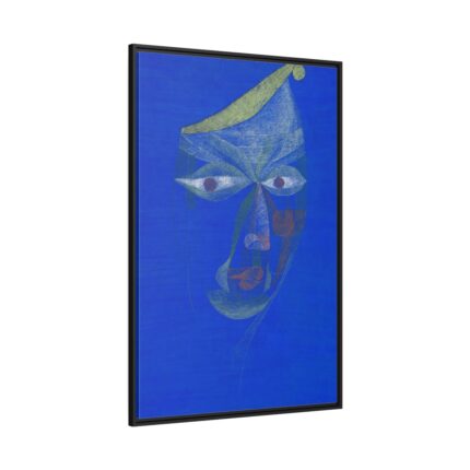 Portrait of an Oriental (1924) by Paul Klee Framed Canvas