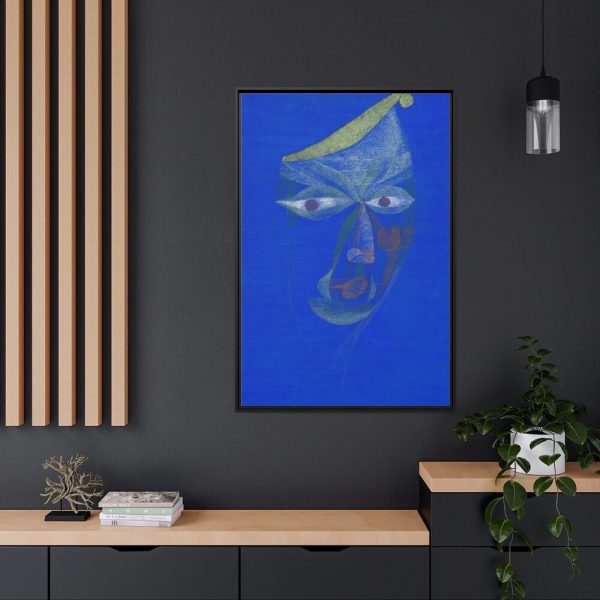 88299-119.jpg Portrait of an Oriental (1924) by Paul Klee Framed Canvas