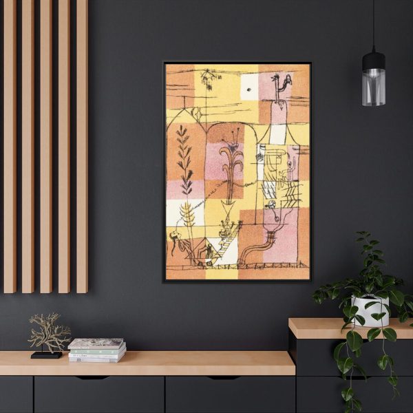 88299-129.jpg In the Spirit of Hoffmann (1921) by Paul Klee Framed Canvas