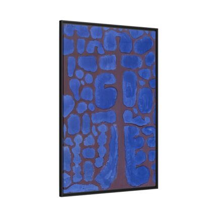 Late Evening Looking Out of the Woods (1937) by Paul Klee Framed Canvas