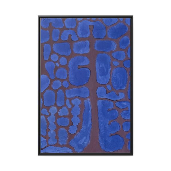 88299-131.jpg Late Evening Looking Out of the Woods (1937) by Paul Klee Framed Canvas