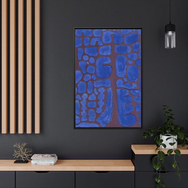 88299-134.jpg Late Evening Looking Out of the Woods (1937) by Paul Klee Framed Canvas