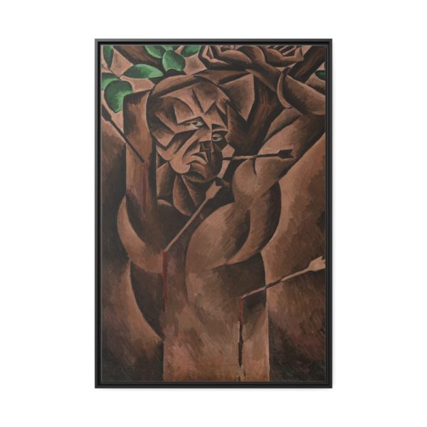 88299-136.jpg Saint Sebastian by Bohumil Kubišta Framed Canvas