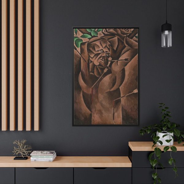 88299-139.jpg Saint Sebastian by Bohumil Kubišta Framed Canvas